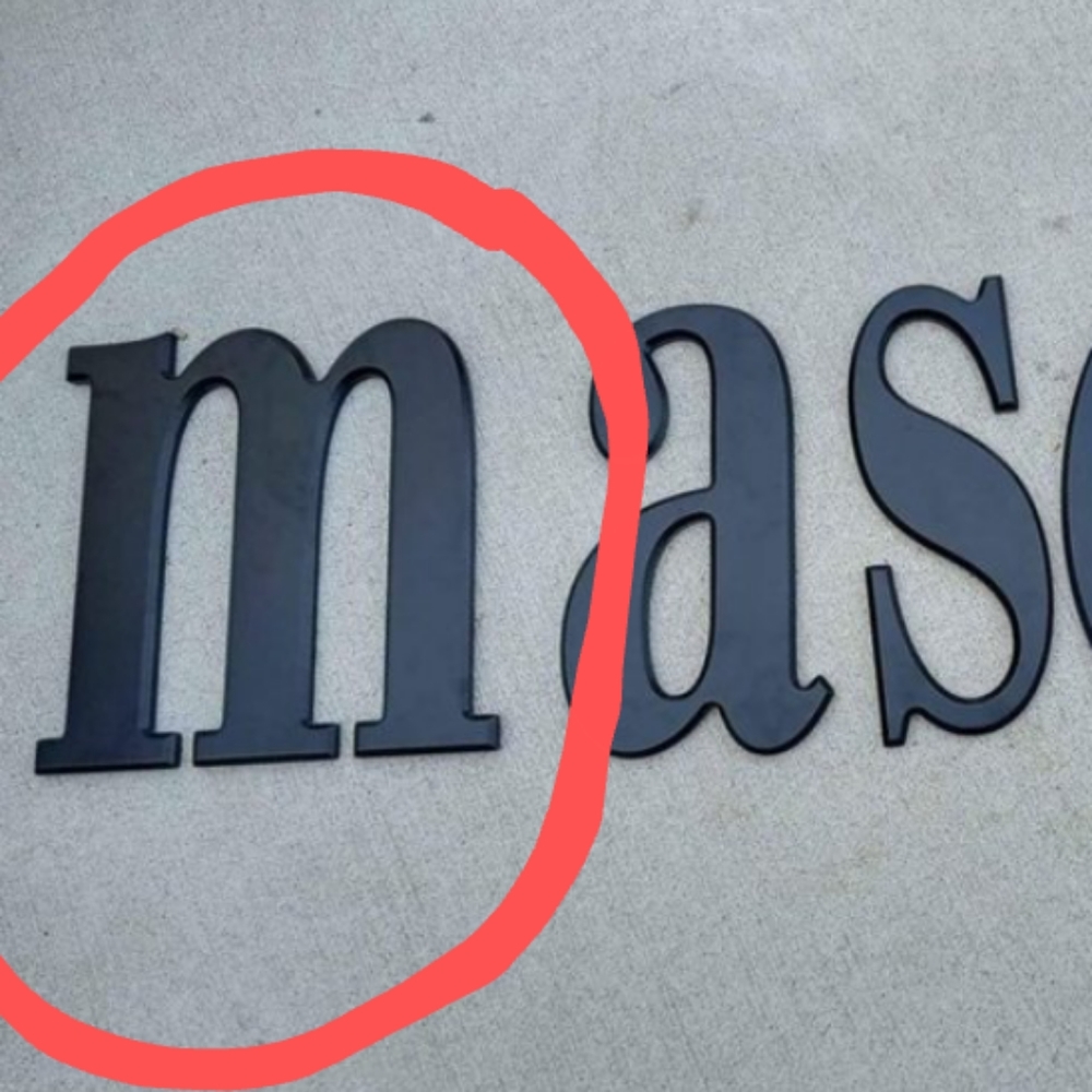 Letter M